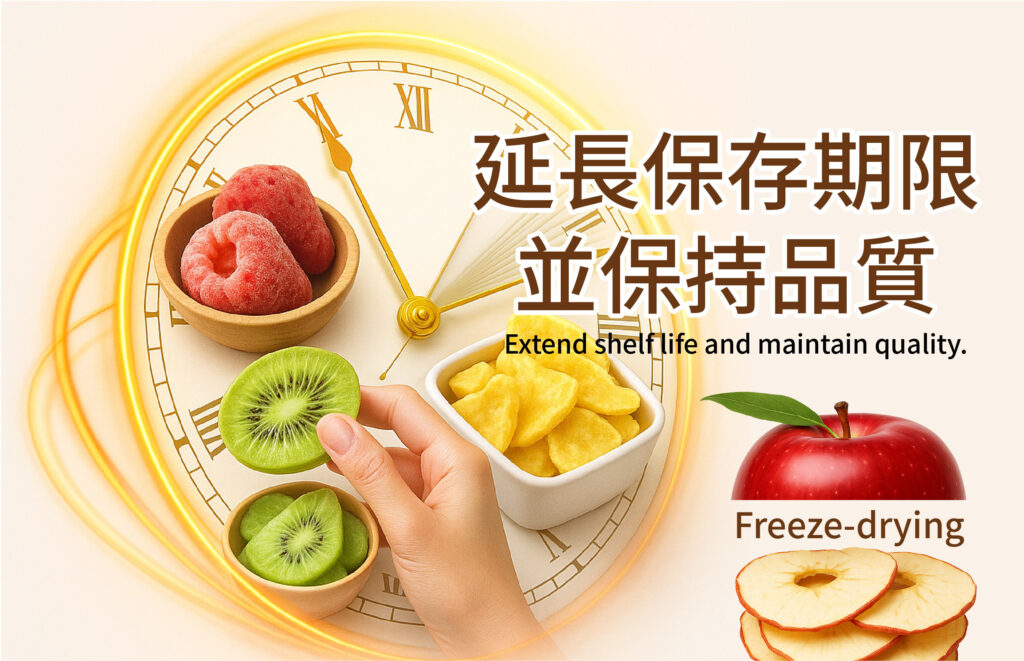 延長保存期限並保持品質